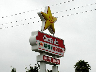 Carl's Jr Burger